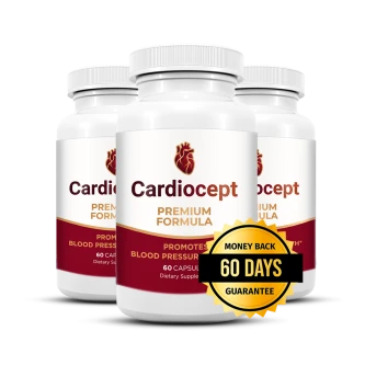 Three bottles of Cardiocept